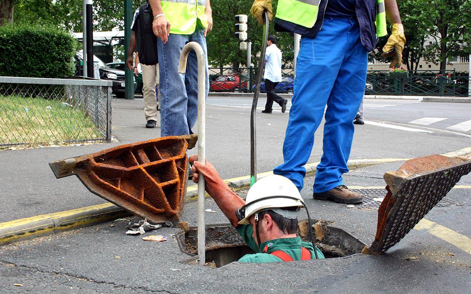canalisation bouchée acide Puteaux